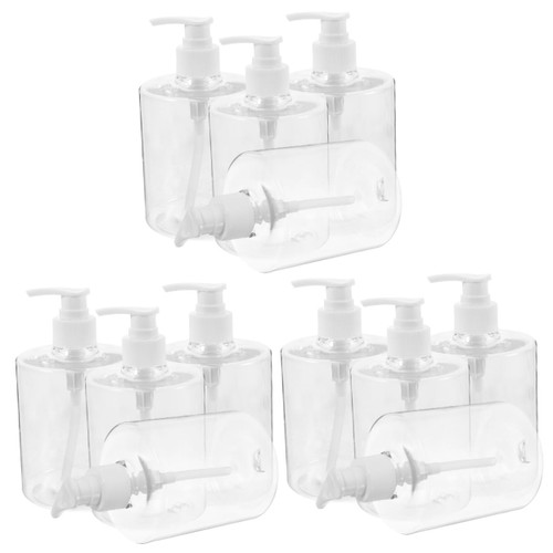 Balacoo Lotion Pumps Bottles 12 Pcs Hand Bottle Refillable Lotion Bottle Lotion Dispenser Clear Soap Dispenser Empty Pump Bottles Soap Pumps Dispenser Full Length Mirror Travel Liquid