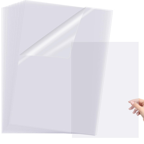Timgle 50 Sheets 11 x 17 Inch Inkjet Transparency Film Waterproof Transparency Paper Acetate Sheets for Silk Screen Printing Transparent Printer Paper for Printers Overhead Projector Crafts Timgle 50 Sheets 11 x 17 Inch Inkjet Transparency Film Waterproof Transparency Paper Acetate Sheets for Silk Screen Printing Transparent Printer Paper for Printers Overhead Projector Crafts