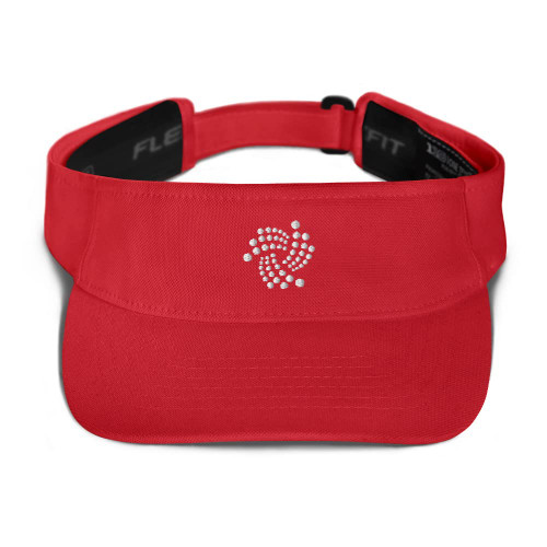 Hogue WS LLC IOTA Cryptocurrency Logo Hat (Embroidered Visor)