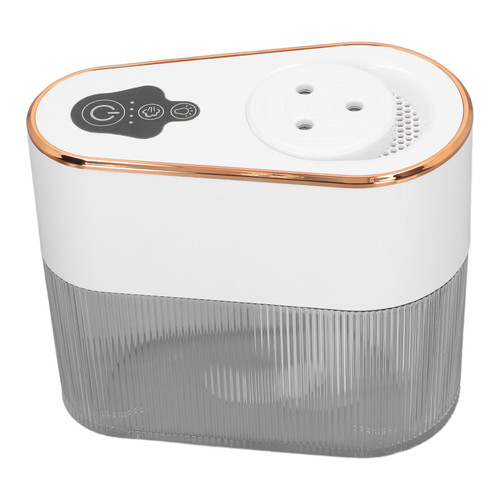 Syrisora 2.2L Water Tank Quiet Cool Mist Humidifier 4.5W USB Rechargeable Humidifier Night Light Aromatherapy