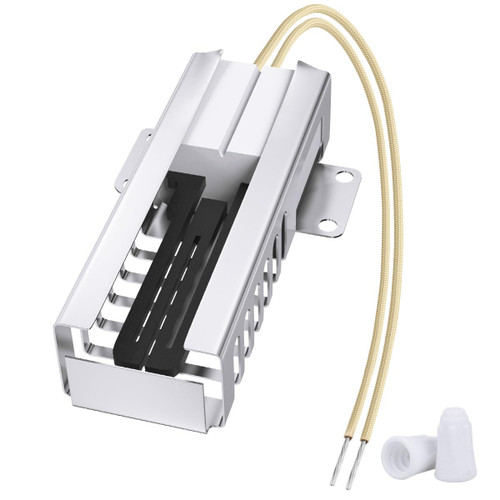 WKZO 5303935066 Flat Igniters Gas Range Oven Igniter Replacement Parts for Frigidaire Tappan Electrolux Oven Stove Replaces Oven Cooktop 5303935066 WB2X9998 1240035 41-205 501A IGN5 AP2150412 PS470129