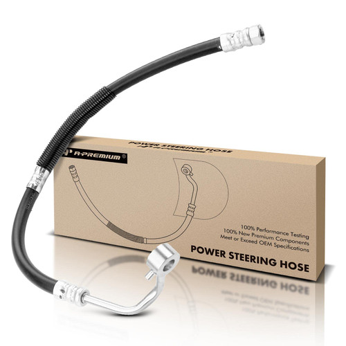 A-Premium Power Steering Pressure Hose Line Assembly Compatible with Hyundai Tucson 2005-2009 & Kia Sportage 2005-2010, 2.7L, From Pump