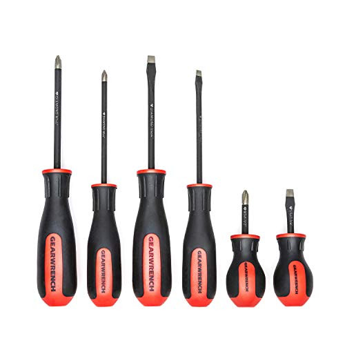 GEARWRENCH 88920 6 Pc. Phillips/Slotted Dual Material Diamond Tip Screwdriver Set GEARWRENCH 88920 6 Pc. Phillips/Slotted Dual Material Diamond Tip Screwdriver Set