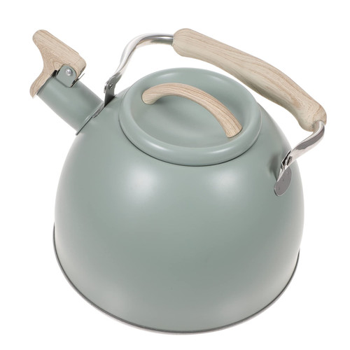 TOVINANNA Buzzing Kettle Tea Kettle Handheld Stove Kettle Heating Teapot Enamel Teapot Tea Pots for Stove Whistling Water Kettles Boiling Tea Whistle Light Luxury Stainless Steel Make Tea