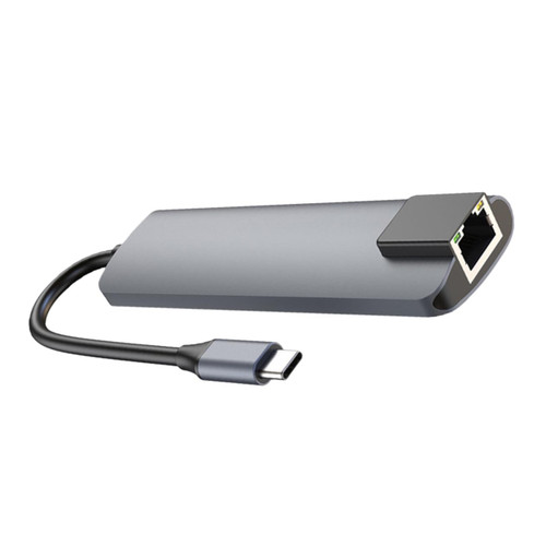 Homoyoyo Multi-Function Hub Dock Laptop Docking Station Cell Phone Charge hub Docking Station Laptop Docking Station Type-c Adapter USB Network Card USB chub Multi Port Adapter
