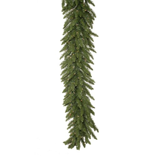 Vickerman 9' x 20" Camdon Fir Garland with 150 Clear Lights