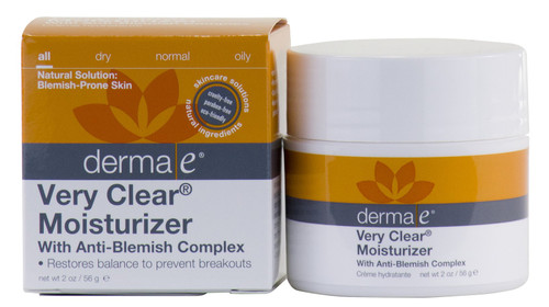 derma e Very Clear Problem Skin Moisturizer, 2-Ounce (56g) (Pack of 2)