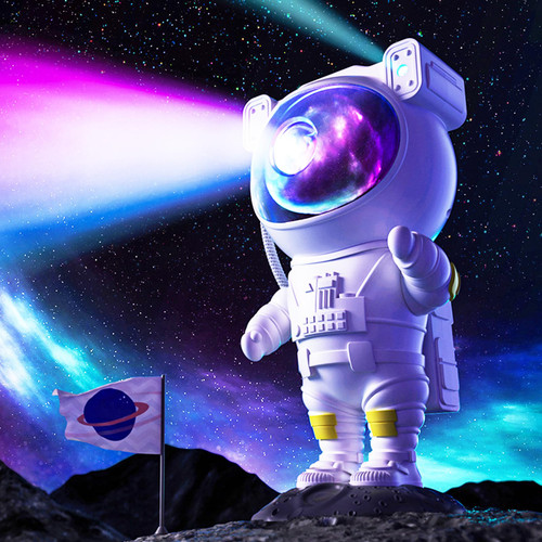 Wurkkos Star Projector Galaxy Night Light, Astronaut Space Projector, Starry Nebula Ceiling Decor Light with Timer and Remote, Gift for Bedroom Christmas Birthday Valentine's Day
