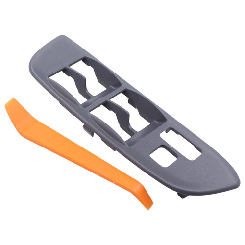 ApplianPar Front Driver Side Window Switch Bezel Dark Gray for Toyota RAV4 2001-2005