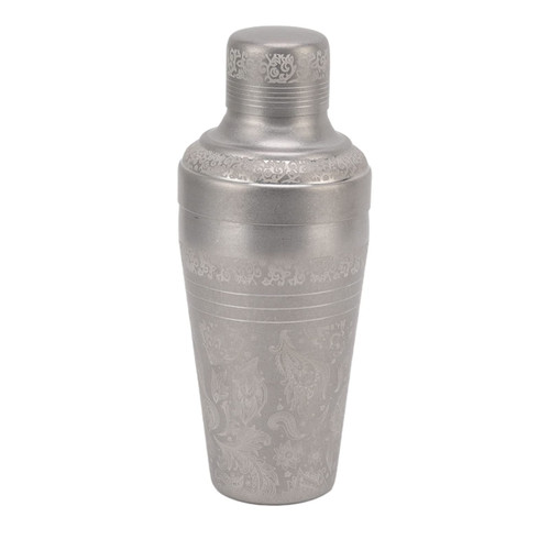 Stainless Steel Cocktail Shaker, Cocktail Mixer Drink Shaker, Bartender Drink Mixer Drink Shaking Tool for Bar Insulated Cocktail Shaker (Frosted)
