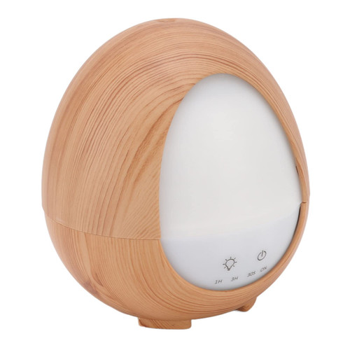 BAFAFA Oil Diffuser, Colorful LED 200ml Desktop Humidifier Wood Grain 100?240V Easy to Use for Hotel Humidifier