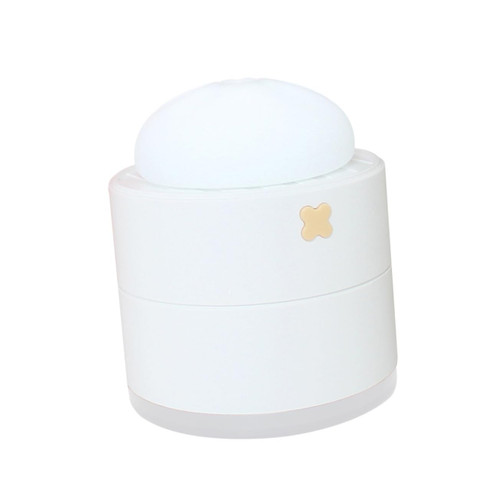 LIFKOME 1set Bun Humidifier Mini Air Humidifiers Cool Mist Night Light Humidifier Mini Portable Diffuser Air Diffusers for Home Mini Night Light Mist Humidifier Desk Usb Abs White Office