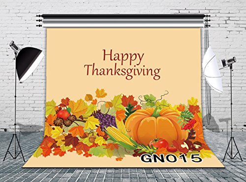 LB 8x8ft Vinyl Thanksgiving Photo Backdrop Customized Photography Backdrop Background Studio Props GN015