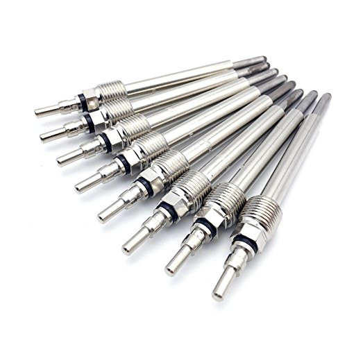 8 Pcs Diesel Glow Plugs for 2004-2010 Ford E350 E450 F250 F350 F450 F550 Super Duty Excursion Truck 6.0L Powerstroke Replace# 4C3Z-12A342-AA 8 Pcs Diesel Glow Plugs for 2004-2010 Ford E350 E450 F250 F350 F450 F550 Super Duty Excursion Truck 6.0L Powerstroke Replace# 4C3Z-12A342-AA