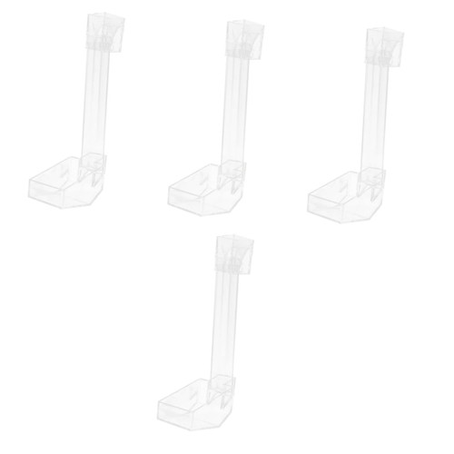 Sosoport 4pcs Fish Tank Feeder Fish Feeder Vacation Feeding Tube Food Aquarium Supplies Aquarium Transparent Feeder Tank Feeding Bowls Fish Feeder Tube Betta Fish Acrylic Pipeline