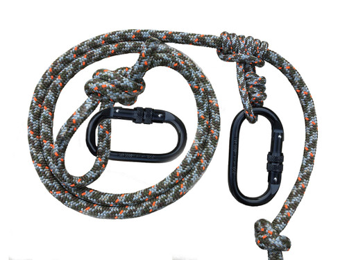 ZOOK Adjustable Lineman's Rope 1.0 | Hunting Safety Line | Trees Stand Harness Rope | Treestrap | Climbing