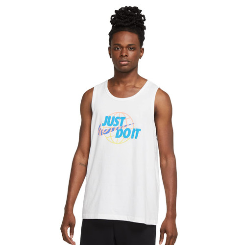 Nike Men's Festival Tank Top (as1, Alpha, l, Regular, Regular, White)
