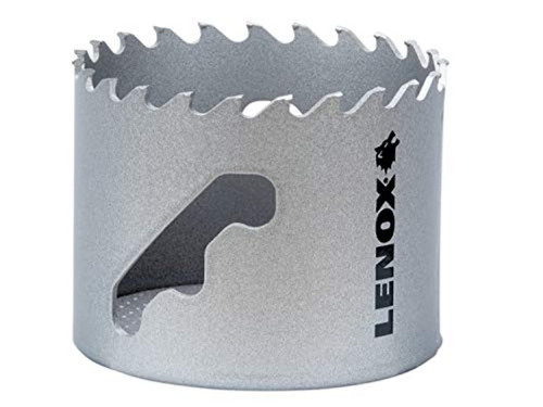 LENOX Tools Carbide Hole Saw, 2 1/2-Inch (64 mm) (LXAH3212)