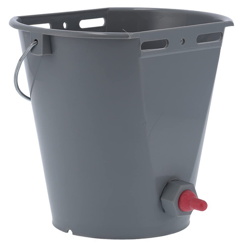 Eujgoov Lamb Milk Bucket,Feeder,Livestock Milk Feed Bucket Milk Feed Bucket Bucket with Single Nipple Food Grade Plastic Milk Feeding Equipment for Farm Livestock (for Sheep)