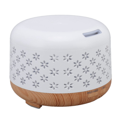 Finoti Wood Grain Aromatherapy Diffuser, Relaxing 100-240V 300ml Essential Oil Diffuser for Bedroom for Library Humidifier