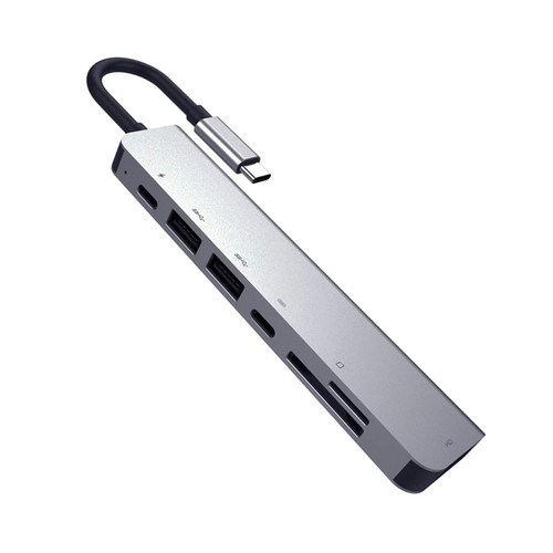 QAZWSXED LESANGBAIHUODIAN HDMI Reader Charger Station SplitterUSB C Hub Multiport Adapter with 2 USB 3.0 Ports 4K HDMI Compatible TF USB C PD