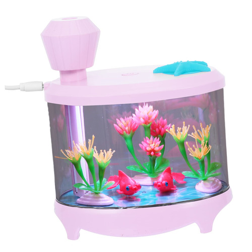LIFKOME 2pcs Fish Tank Light Humidifier Air Mist Maker Cool Mist Humidifier Aroma Diffuser Aromatherapy Humidifier Led Humidifier Diffuser Light Car Fog Machine Components