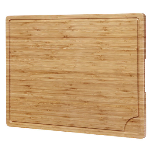 24" x 18" Bamboo Cutting Boards for Kitchen, Extra Large Chopping Board for Meat, Cheese and Vegetables, Wooden Butcher Block Heavy Duty, Stove Top Cover Board