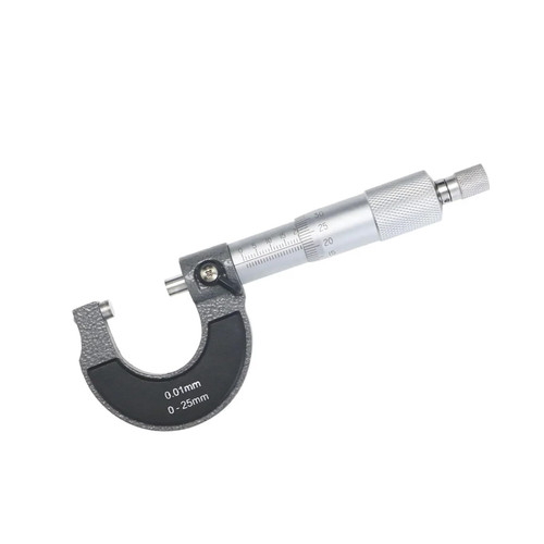 Micrometer Precise Gauge Micrometer 0-25mm 0.01mm Outside Metric Caliper Measurement Micrometer Tool