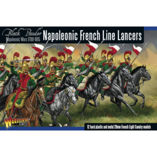 WarLord Black Powder Napoleonic French Line Lancers 1:56 Military Wargaming Plastic Model Kit