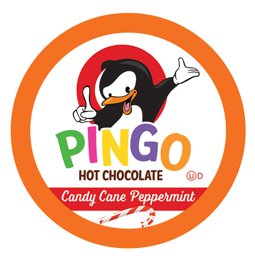 Pingo Peppermint Hot Chocolate Pods for Keurig K-Cup Brewers, Candy Cane Peppermint, 100 Count Pingo Peppermint Hot Chocolate Pods for Keurig K-Cup Brewers, Candy Cane Peppermint, 100 Count