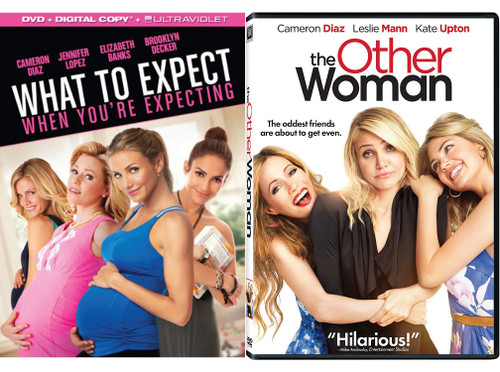 What To Expect When Expecting + The Other Woman Comedy DVD Cameron Diaz Double Feature Set 2 Movies double feature bundle