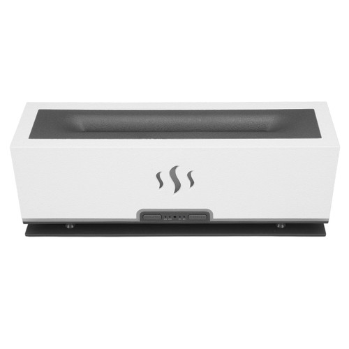 Smart LED Flame Aroma Diffuser Hollow Out Lamp Atomizing Humidifier (US Plug 100?240V)