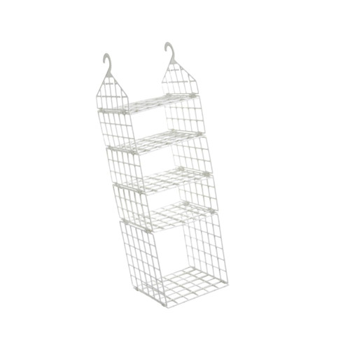 Cabilock Clothes Rack Hangers Collapsible Garment Rack Cube Organizer Storage Shelves Storage Organizer Hanging Closet Shelf Closet Organizer Wardrobe Coat Hanger Clothing White Shirt