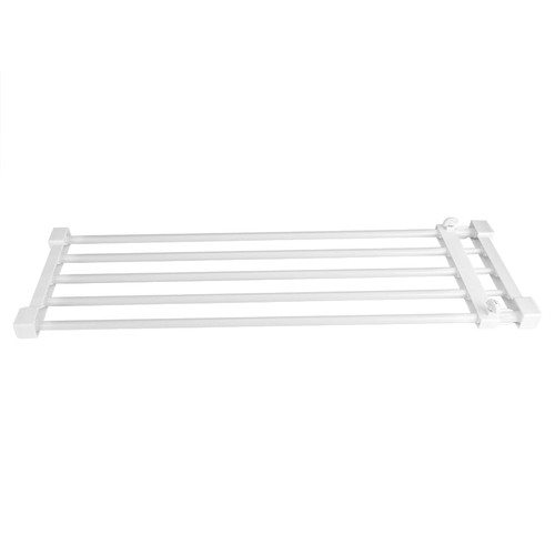 Telescopic Storage Rack Cupboard Wardrobe Closet Divider Partition, Stable Load Capacity, Suitable for Wardrobe and Kitchen Cupboard