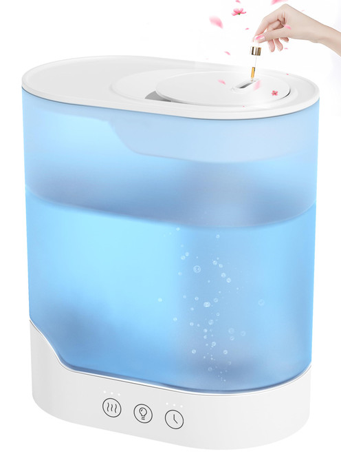 YOGIN humidifiers for Bedroom, 3L Ultrasonic Cool Mist Humidifiers for Home Baby Nursery & Plants,Top Fill Smart Air Humidifier Runs for up to 40 Hours,Intelligent Humidity Control and Auto Shut-Off YOGIN humidifiers for Bedroom, 3L Ultrasonic Cool Mist Humidifiers for Home Baby Nursery & Plants,Top Fill Smart Air Humidifier Runs for up to 40 Hours,Intelligent Humidity Control and Auto Shut-Off