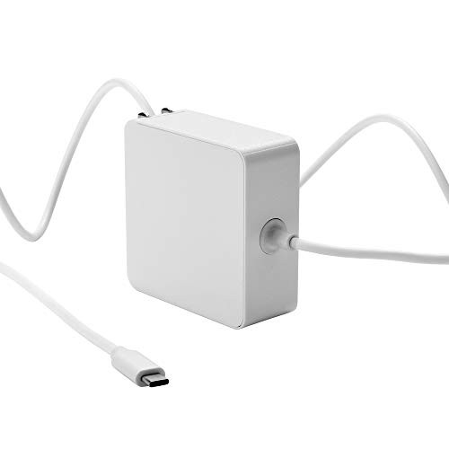 87W PD USB C Power Adapter Charger Compatible with New MacBook Pro 15-inch Touch Bar MacBook Pro 13 15 2016 2017 2018 Mac Book Air 2018 USB C Power Supply Cord