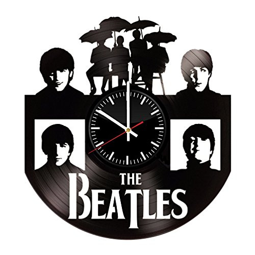 The Beatles Vinyl Record Wall Clock . Get unique home room wall art decor. Cool gift ideas for boys, girls, kids, teens, men and women.