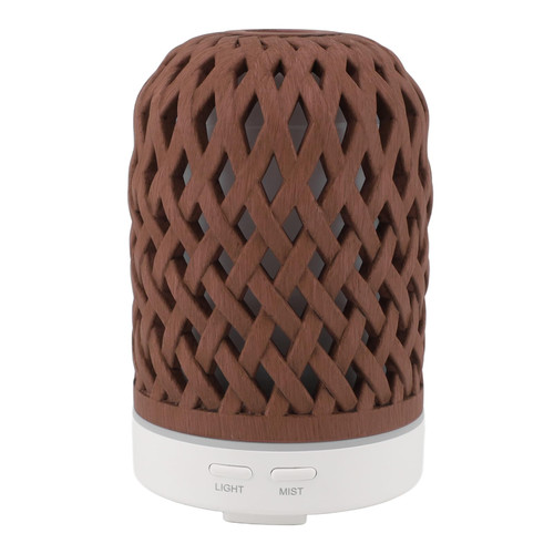 Essential Oil Diffuser, Silent Aromatherapy Humidifier 100-240V 120ml for Bedroom (US Plug)