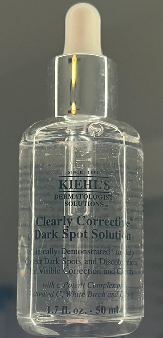 Kiehl's Clearly Corrective Dark Spot Serum, Brightening Facial Serum, Reduces Hyperpigmentation & Post-acne Marks, with Vitamin C & Salicylic Acid, All Skin Types, Paraben-free - 1.7 fl oz