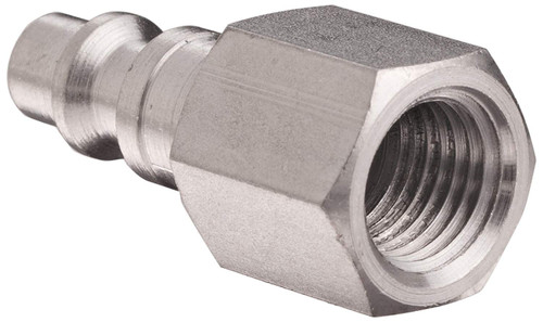 Dixon DCP20S Stainless Steel 303 Air Chief Industrial Interchange Quick-Connect Hose Fitting, Plug, 1/4' Coupling x 1/4' NPT Female