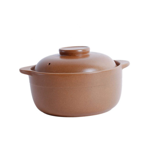 BESTOYARD Ceramic Casserole Tea Kettle Stovetop Hot Pot Clay Pots Cooking Pan with Lid Clay Hot Pot Korean Clay Pot Stock Pot with Lid Stew Pots Soup Ceramics Earthen Casserole