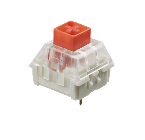Ranked Kailh Box Key Switches for Mechanical Gaming Keyboards | Plate Mounted (Kailh Box Burnt Orange, 65 Pcs)