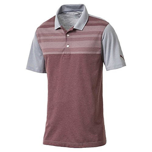 Puma Golf Men's 2018 Crossings Polo, XX-Large, Pomegranate