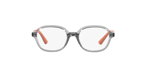 Vogue Eyewear VY2018 Oval Prescription Eyewear Frames, Transparent Grey/Demo Lens, 47 mm Vogue Eyewear VY2018 Oval Prescription Eyewear Frames, Transparent Grey/Demo Lens, 47 mm