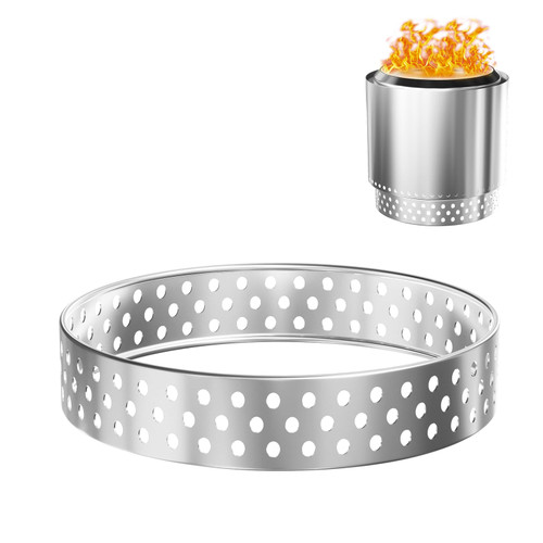 GLOWYE Fire Pit Stand for Solo Stove Bonfire 19.5" - Stainless Steel Firepits Base for Solo Stove Stand/Other 19.5" Outside Camping Fireplace Stand GLOWYE Fire Pit Stand for Solo Stove Bonfire 19.5" - Stainless Steel Firepits Base for Solo Stove Stand/Other 19.5" Outside Camping Fireplace Stand