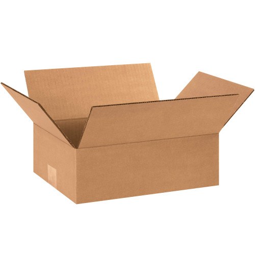 Aviditi Shipping Boxes Flat 12"L x 9"W x 4"H, 25-Pack | Corrugated Cardboard Box for Packing, Moving and Storage