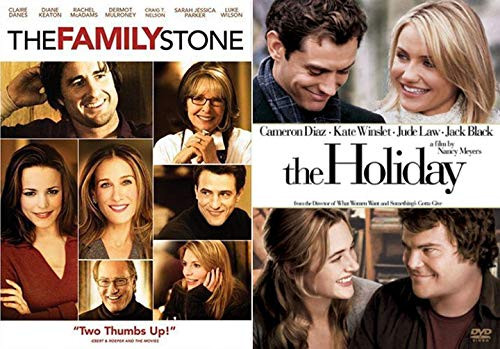 Annual Holiday Gathering and a Romantic Pick me up The Family Stone & The Holiday Double Feature Movie DVD Pack Annual Holiday Gathering and a Romantic Pick me up The Family Stone & The Holiday Double Feature Movie DVD Pack