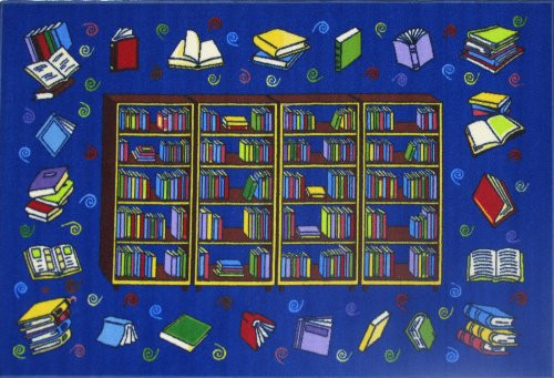Fun Rug FT-98 3958 Fun Reading Time, 39" x 58", Multi