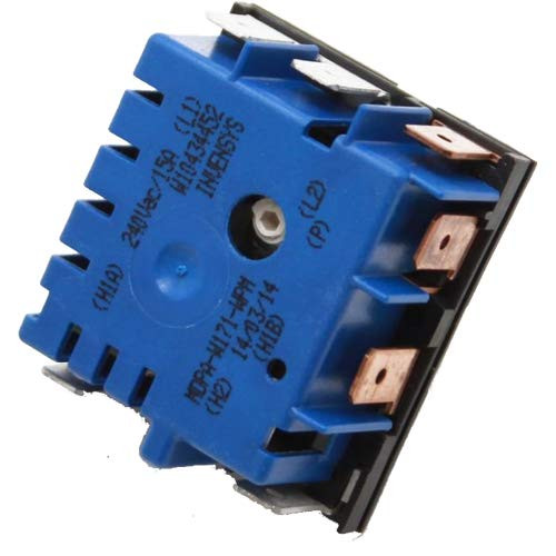 ClimaTek Upgraded Replacement for KitchenAid Oven Range Infinite Switch - WPW10434452
