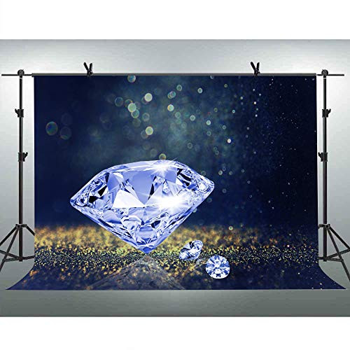 FLASIY Diamond Photography Background 10x7ft Weddng Event Birthday Party Decoration Studio Photo Backdrops Props LYAY026